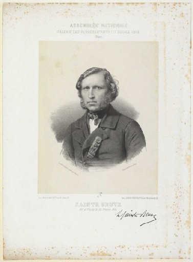 Sainte-Beuve, Charles Louis Bazin, 1848