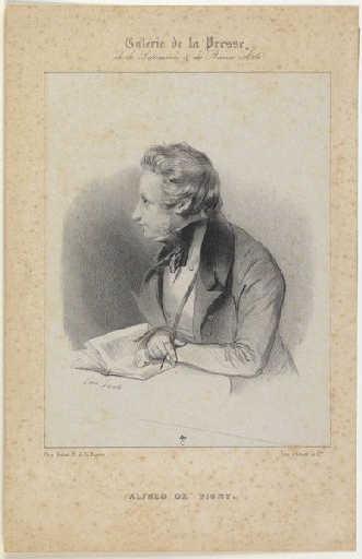 Alfred de Vigny, Émile Lassalle, 1840