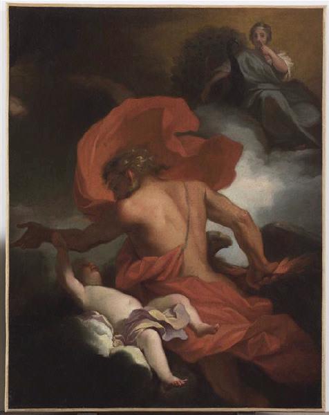 Jupiter et Sémélé ; L'Education d'Hercule ((ancien titre) ), Bon Boullogne, 1704 vers