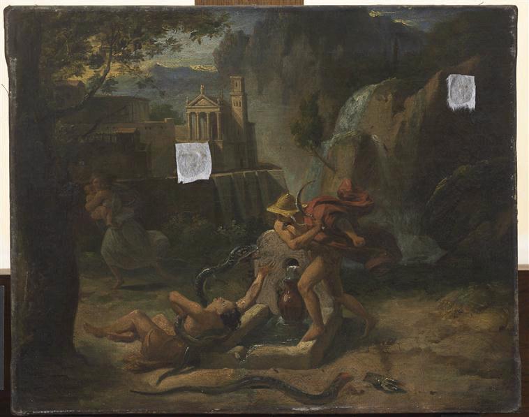 Scène antique, Merry Joseph Blondel, 1ère moitié 19e siècle