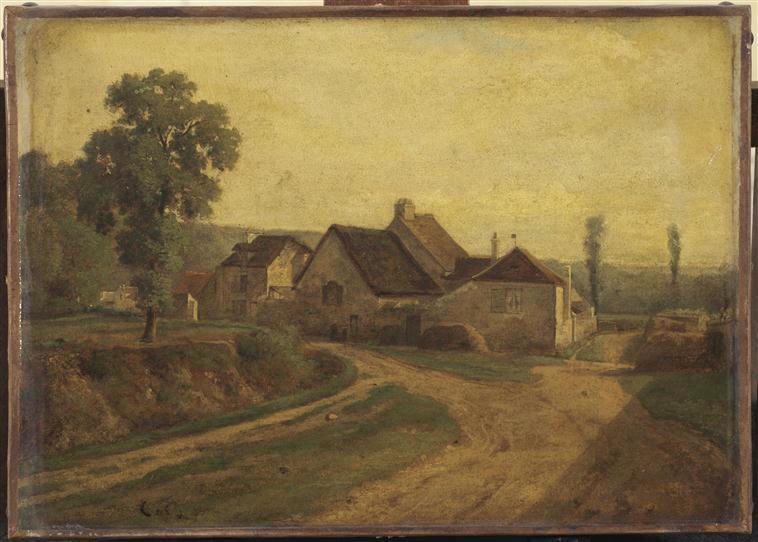 Le Matin au village, Adolphe Félix Cals, 19e siècle