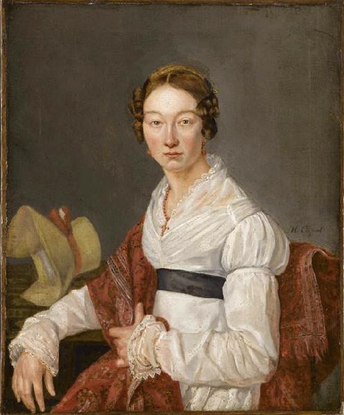 Portrait de jeune femme, Marie-Gabrielle Capet, 1818 vers
