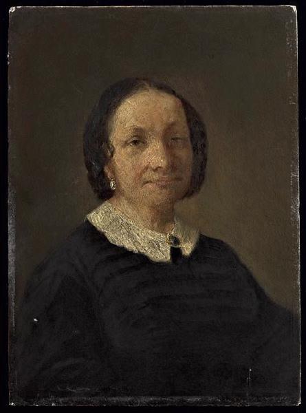 Portrait de femme, Adolphe Félix Cals, 1860 vers