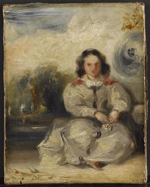 Portrait présumé de Léopoldine Hugo (1824-1843) ; Portrait d'Adèle Hugo (ancien titre)_0