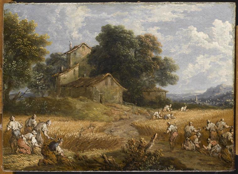 La Moisson, Pierre Salomon Domenchin De Chavanne, 1ère moitié 18e siècle