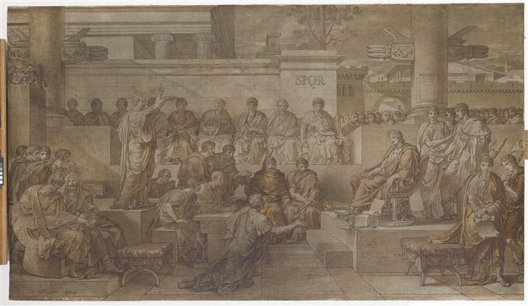 La Sentence de Ligarius ; Cicéron accuse Catilina devant le Sénat (ancien titre)_0