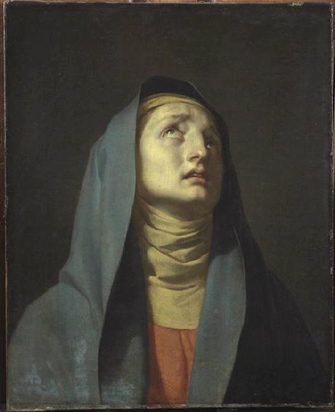 La Vierge de douleur, Jean-Baptiste Baron Regnault, 1789 vers