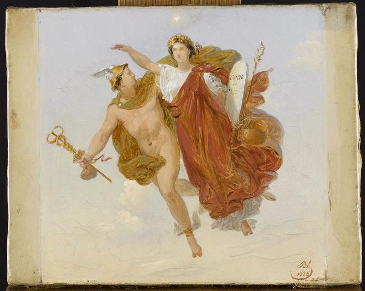 La Justice protégeant le Commerce_0