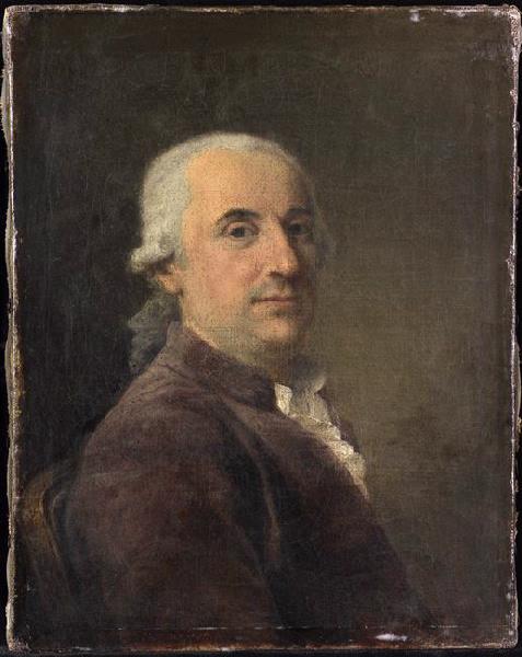 Portrait d'homme ; Portrait d'homme en habit violet (ancien titre), Nicolas Desportes, 1785 vers