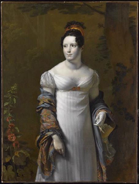 Portrait de Madame Guillaume ; Portrait de Mme Guillaume, née Clémentine Carré (ancien titre), Claude Marie Dubufe, 1815-1820