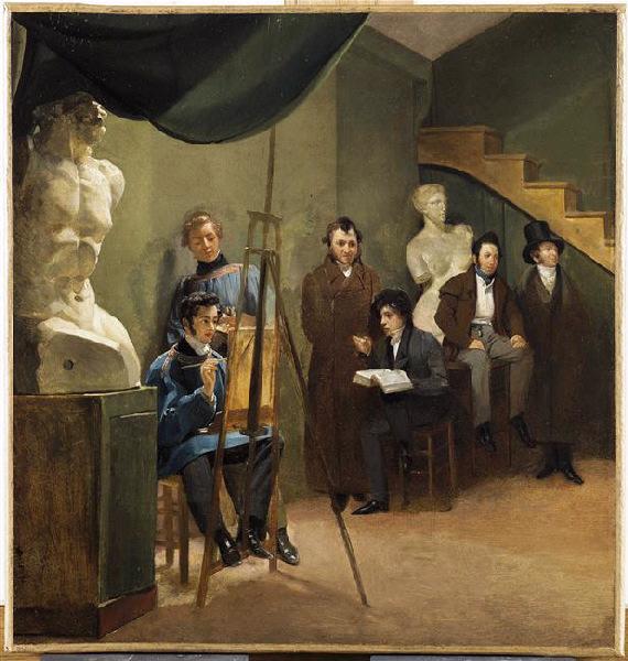Le Peintre dans son atelier_0