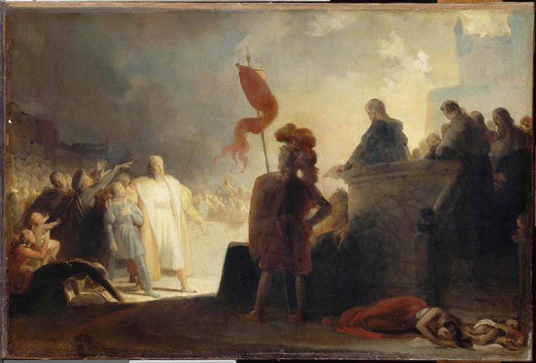 Une condamnation sous le règne de François Ier ; La Lecture de la sentence de condamnation des Templiers (ancien titre)_0