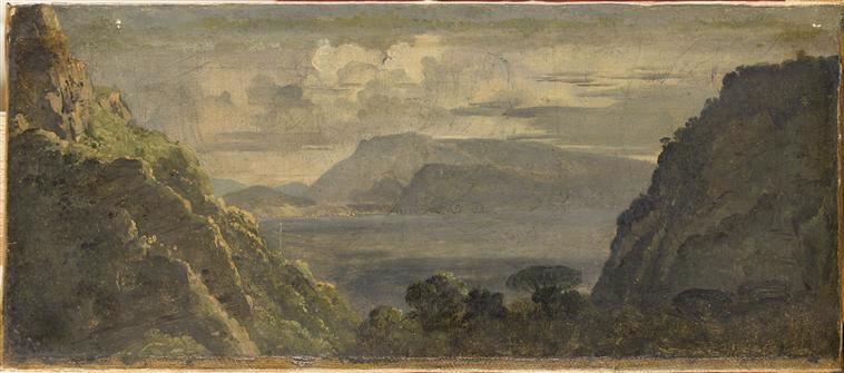 Un lac dans les montagnes, Anne Louis Girodet De Roucy-Trioson, 1793