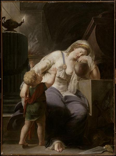 Andromaque et Astyanax au tombeau d'Hector_0