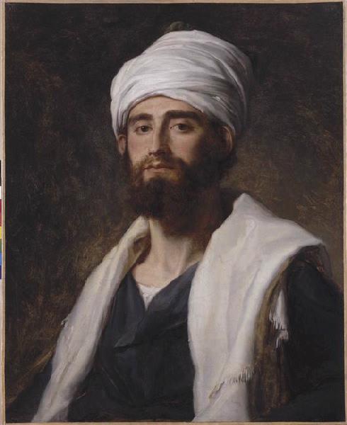 Portrait d'un membre de l'expédition d'Egypte (?), Pierre Narcisse Guerin, 1806-1808