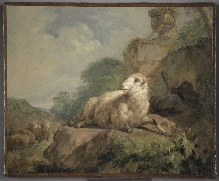 Le Mouton, Jacques Philippe de Loutherbourg, 2e moitié 18e siècle, 1er quart 19e siècle