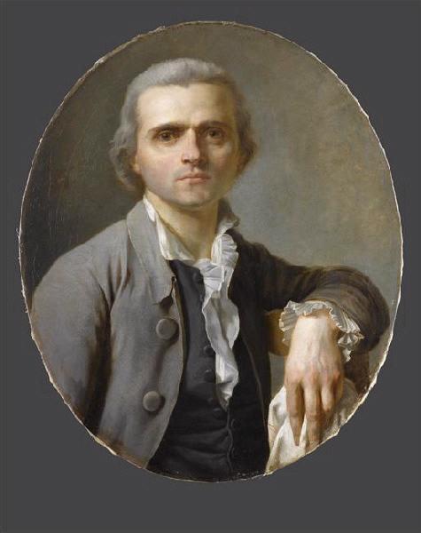 Portrait de Michel Perrot ; Portrait de jeune homme (ancien titre), Jean Louis Voille, 1787-1792