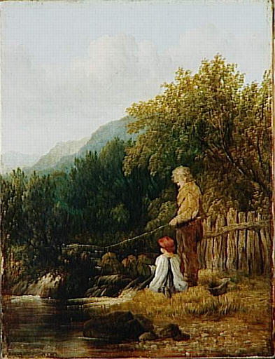 Les Petits pêcheurs, William Collins, 1ère moitié 19e siècle