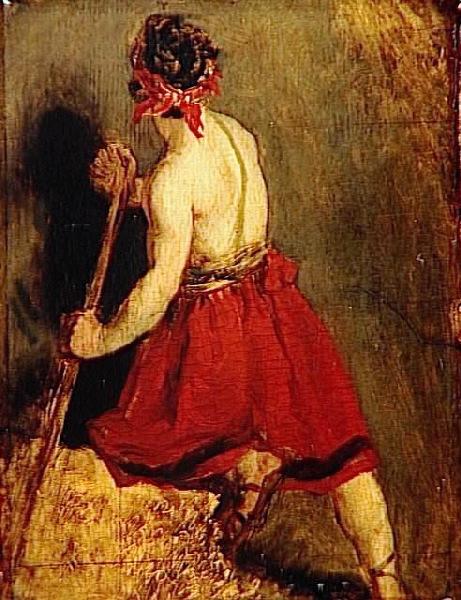 Etude d'homme, Léopold Robert, 1ère moitié 19e siècle