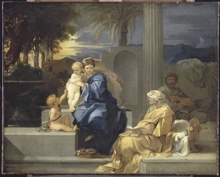 La Sainte Famille, Sébastien Bourdon, 1650-1660
