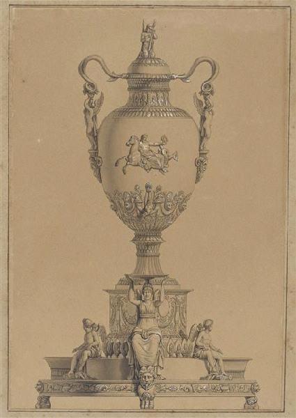 Modèle de fontaine à thé ; Modèle de grand samovar (ancien titre)_0