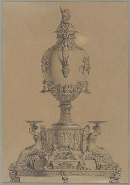 Modèle de fontaine à thé ; Modèle de grand samovar, autre face (ancien titre)_0
