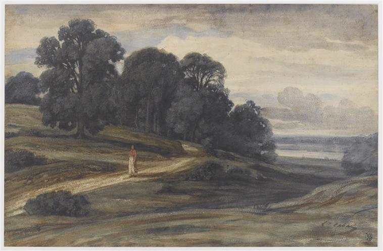 Le chemin du bois, Louis Cabat, 2e quart 19e siècle, 3e quart 19e siècle