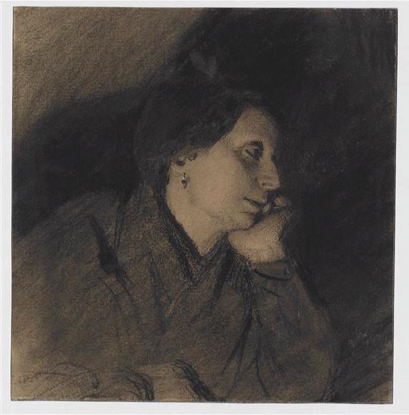 Rêverie, Adolphe Félix Cals, 1872 vers