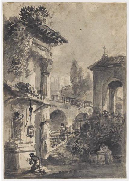 Le Reposoir dans les ruines_0