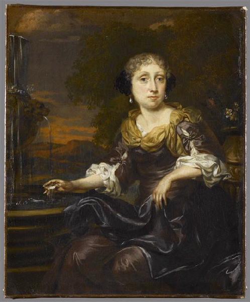 Portrait de femme, Nicolaes Maes, 1690 vers
