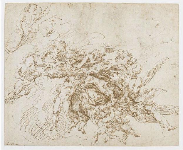 Le Père éternel soutenu par les anges_0