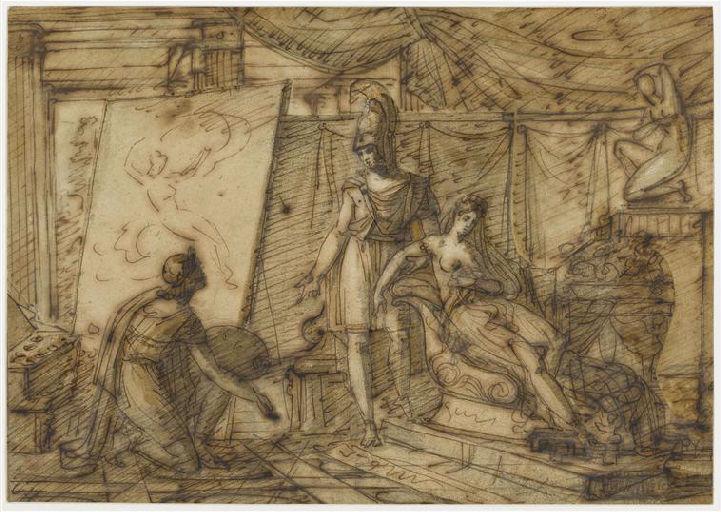 Alexandre, Campaspe et Apelle_0
