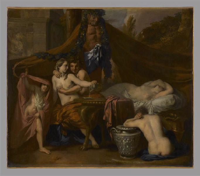 Scène bachique ; Bacchus et Ariane (ancien titre)_0