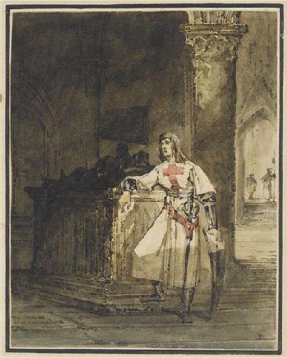 Avant le départ du Croisé : l'invocation aux aïeux_0