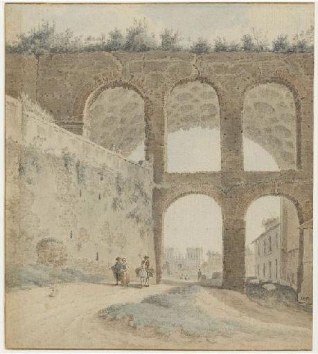 La Basilique de Constantin à Rome, Victor Jean Nicolle, 1778