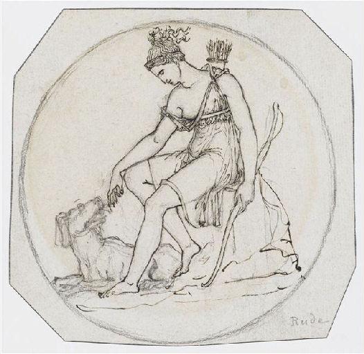 Le Repos de Diane, François Rude, 2e quart 19e siècle