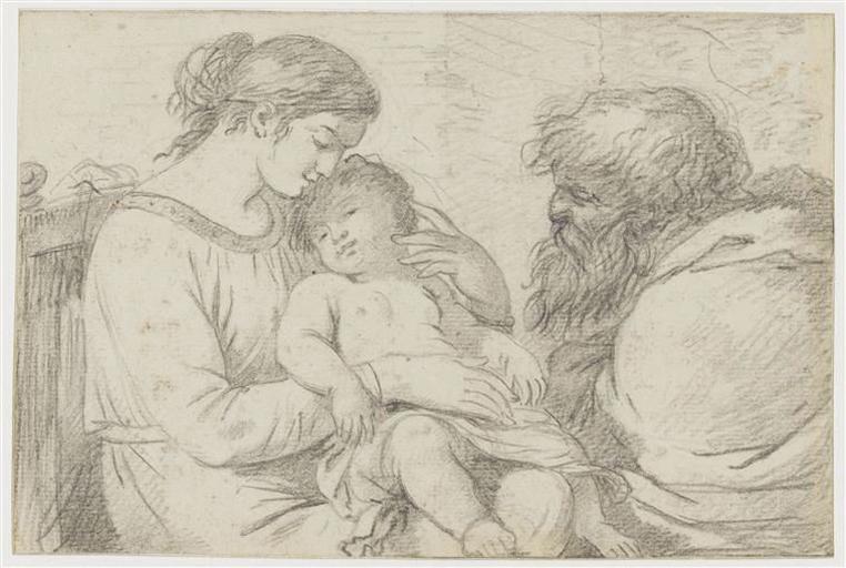 La Sainte Famille, Jean-Jacques Lagrenée