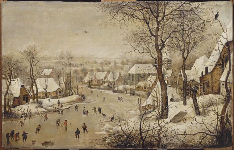 Les Plaisirs de l'hiver, Pieter le Jeune Brueghel, 1600 vers