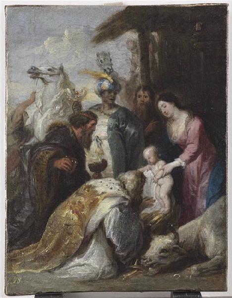 L'Adoration des mages, Theodor Boeyermans, 17e siècle