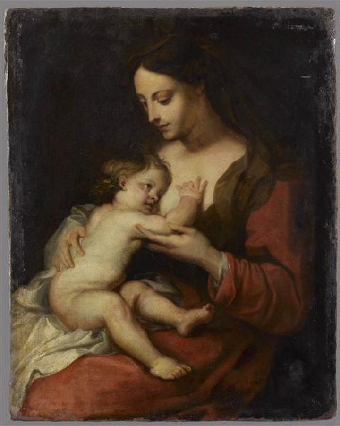 La Vierge à l'Enfant, Anton van Dyck, 17e siècle