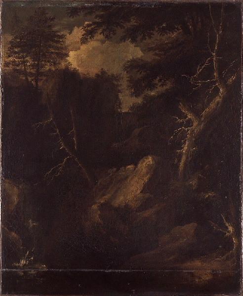 Le Torrent dans les roches, Jan Looten, 17e siècle