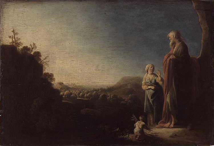 Abraham répudiant Agar_0