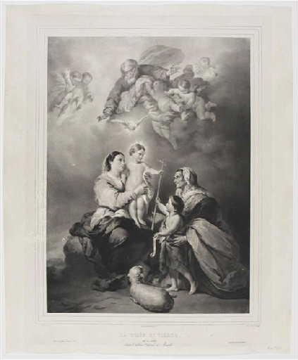 La très sainte Vierge de Séville, Louis Stanislas Marin-Lavigne, 1840
