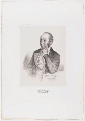 Portrait de Jean-Hugues Magnin-Philippon, Jean-Julien Jacott, 2e quart 19e siècle