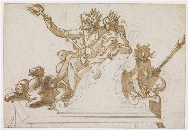 Le Triomphe de Pluton, Bartholomeus Spranger, 2e moitié 16e siècle, 1er quart 17e siècle