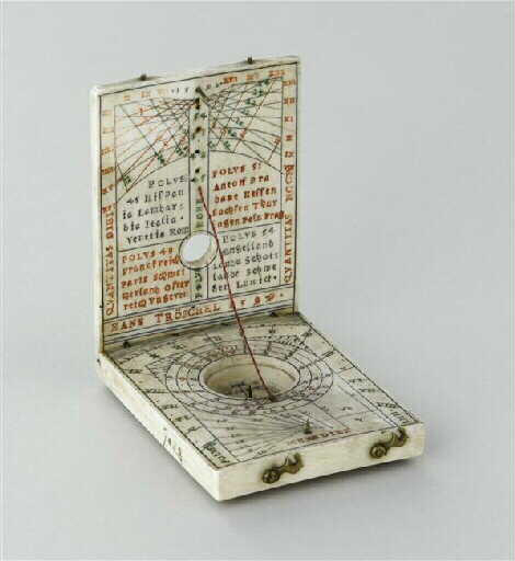 Cadran solaire (diptyque), boussole_4
