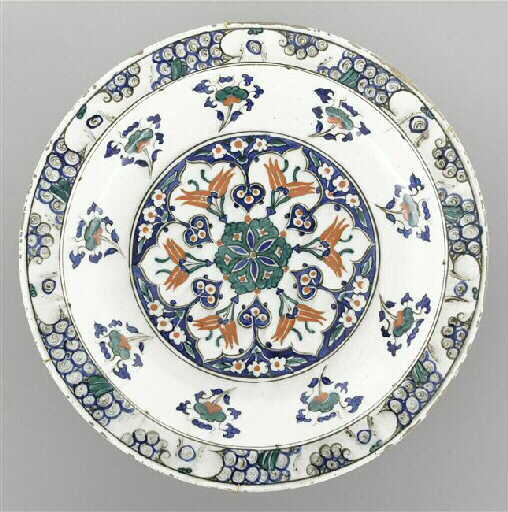 Plat aux neuf bouquets_0