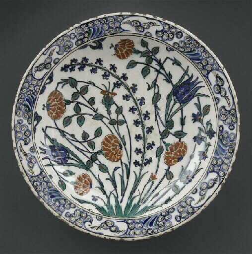 Plat à la grande tige de jacinthe_0