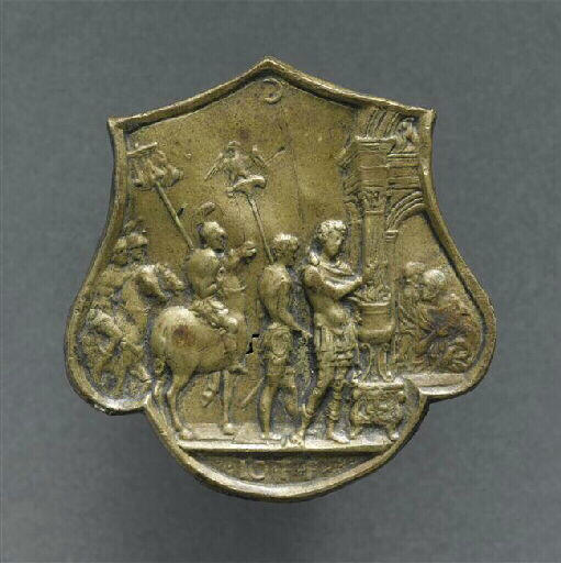 Mucius Scaevola se brûlant la main_0