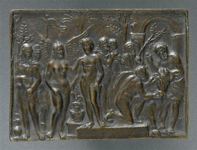 Triomphe d'un héros, Andrea Riccio, 1520 vers